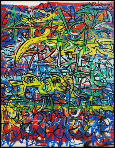 Original Graffiti Paintings by Mister Artsy Graffiti and Street PoP shop Amsterdam