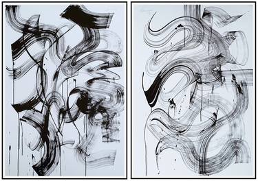 Side by Side (diptych) thumb