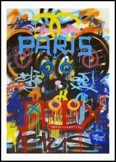 Original Abstract Graffiti Paintings by Mister Artsy Graffiti and Street PoP shop Amsterdam