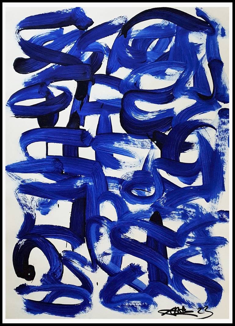 Original Abstract Graffiti Painting by Mister Artsy  Urban Art and Graffiti Design Studio