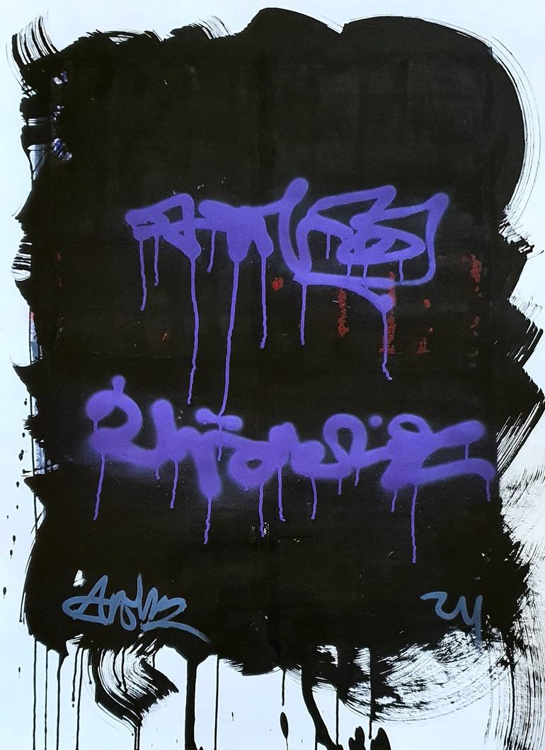 Original Graffiti Painting by Mister Artsy  Graffiti and Street PoP shop Amsterdam