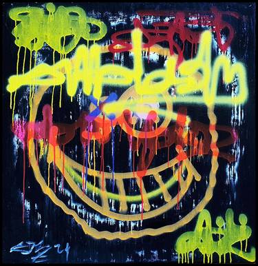 Original Abstract Graffiti Paintings by Mister Artsy Urban Art and Graffiti Amsterdam Studio
