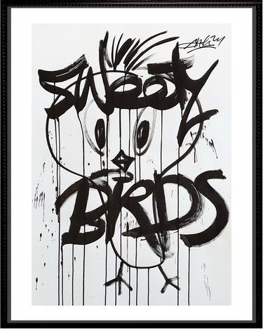 Original Abstract Graffiti Drawings by Mister Artsy Streetart and Contemporary Art Amsterdam
