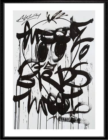 Original Abstract Graffiti Drawings by Mister Artsy Streetart Graffiti Urban art Amsterdam Shop