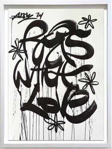Original Abstract Graffiti Drawings by Mister Artsy Streetart and Contemporary Art Amsterdam