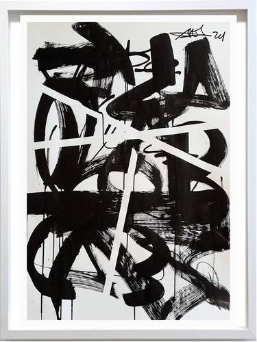 Original Abstract Graffiti Drawings by Mister Artsy Streetart and Contemporary Art Amsterdam