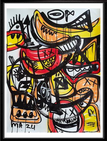 Original Street Art Graffiti Paintings by Mister  Artsy Graffiti Streetart Amsterdam