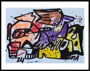 Original Street Art Graffiti Drawings by Mister Artsy Graffiti Streetart Amsterdam