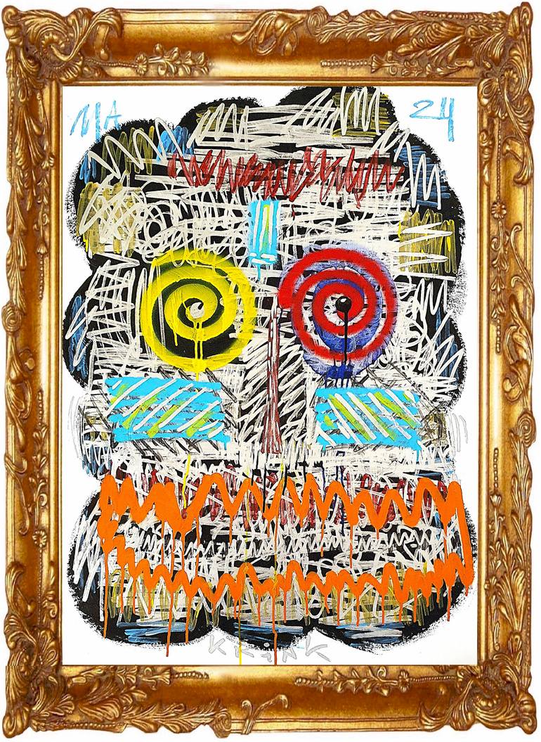 Original Street Art Graffiti Painting by Mister Artsy Graffiti Tag Urban Streetart Tags
