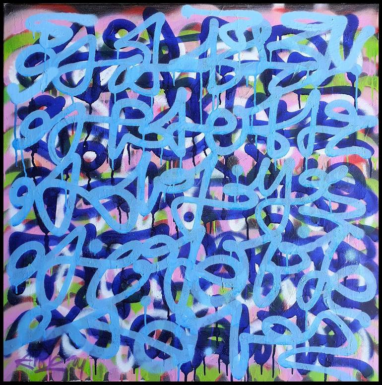 Original Abstract Graffiti Paintings by Mister Artsy Graffiti Pop Street Art Amsterdam