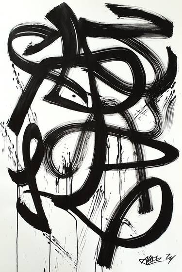 Original Abstract Graffiti Printmaking by Mister  Artsy Graffiti Streetart Amsterdam