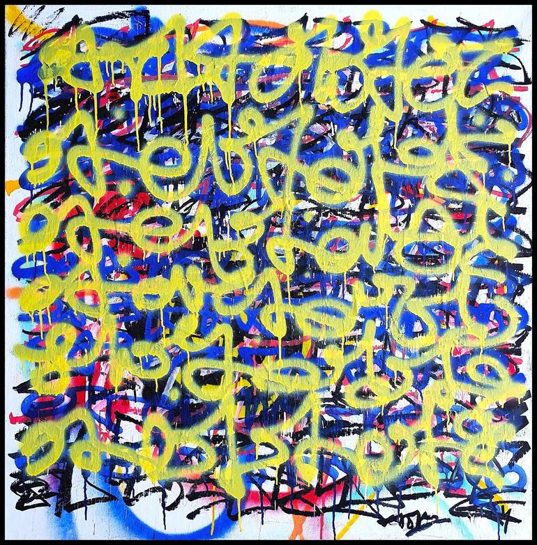 Original Street Art Graffiti Paintings by Mister Artsy Graffiti Pop Street Art Amsterdam