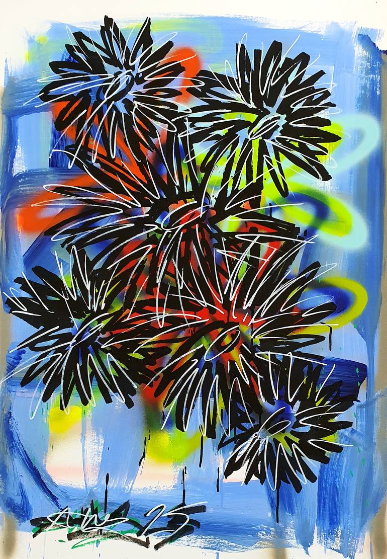 Original Street Art Graffiti Painting by Mr Artsy Graffiti Streetart Tags Urban Street Art Tagging
