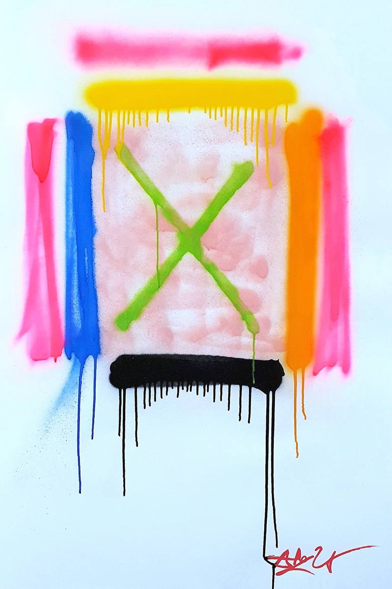 Original Street Art Graffiti Painting by Mr Artsy Graffiti Streetart Tag Urban Street Art Tags