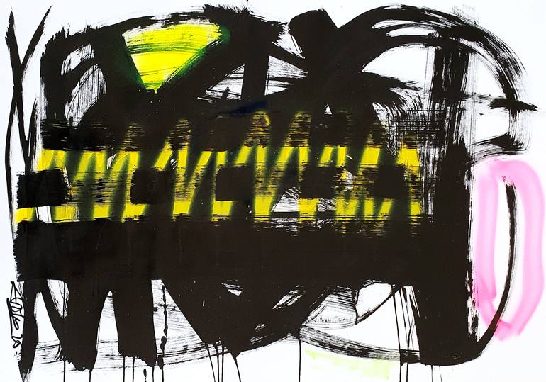 Original Street Art Graffiti Painting by Mr Artsy Graffiti Streetart Tag Urban Street Art Tags