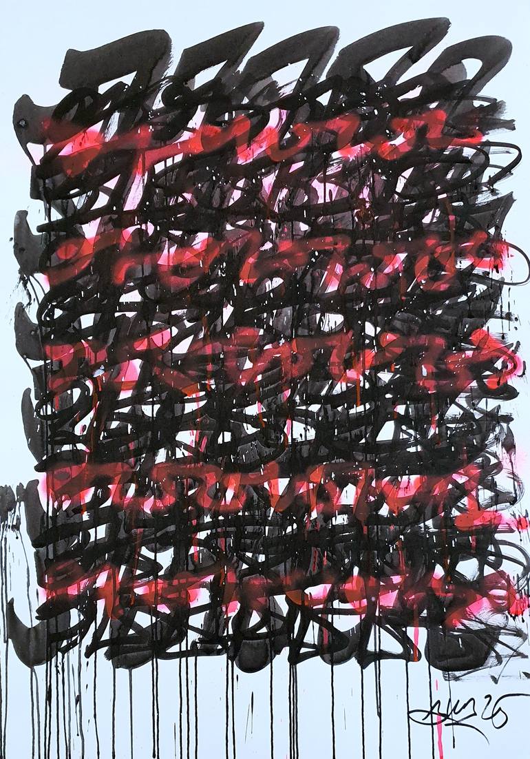 Original Street Art Graffiti Painting by Mister Artsy Streetart Tags Urban Pop Graffiti Tags