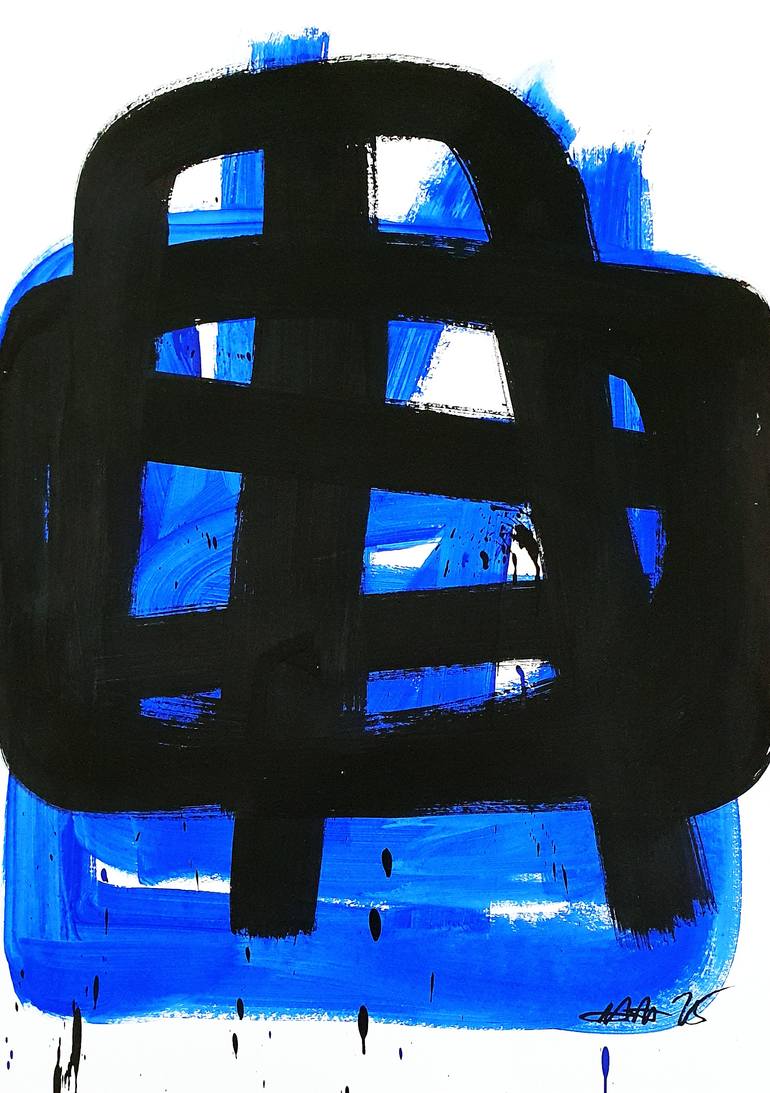 Original Street Art Graffiti Painting by Mister Artsy Streetart Tag Urban Abstract Graffiti Tags