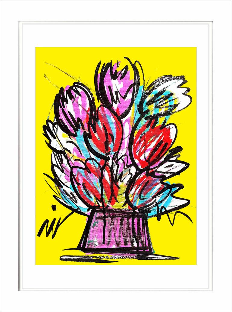 Original Street Art Graffiti Printmaking by Mister Artsy Streetart Tags Urban Abstract Pop Tag