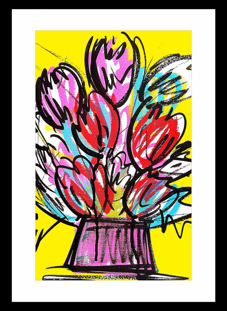 Original Street Art Graffiti Printmaking by Mister Artsy Streetart Tags Urban Abstract Pop Tag
