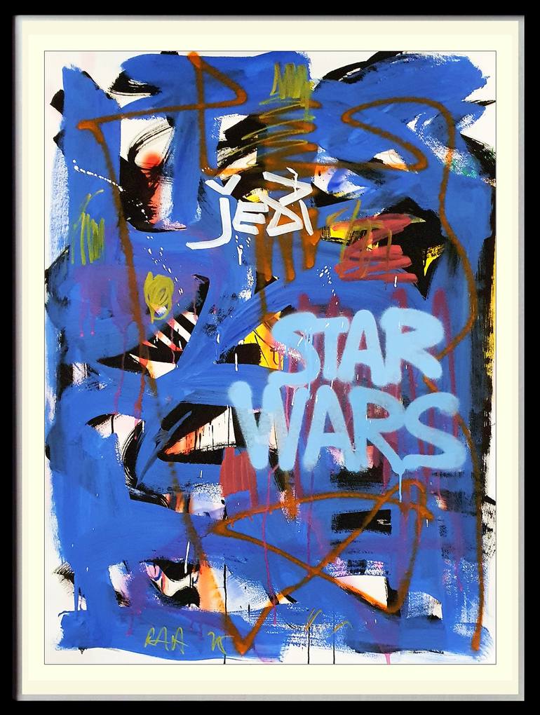 Original Street Art Graffiti Painting by Mister Artsy Streetart Tags Urban Abstract Graffiti Tag