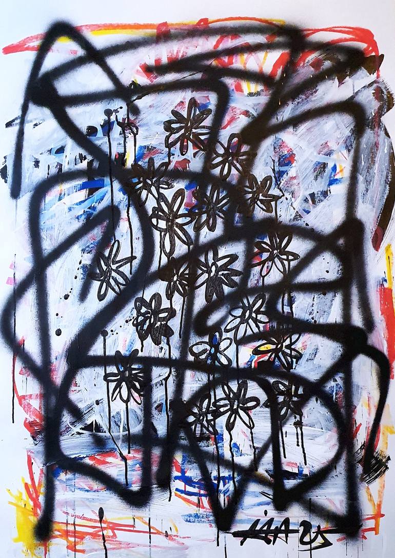 Original Street Art Graffiti Painting by Mister Artsy Graffiti Tags Streeart Amsterdam