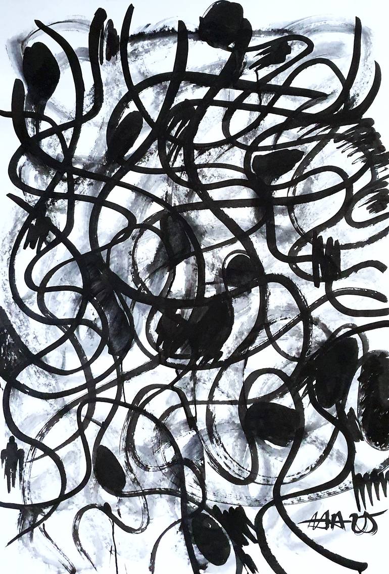 Original Street Art Graffiti Painting by Mister Artsy Streetart Tags Urban Pop Graffiti Tags