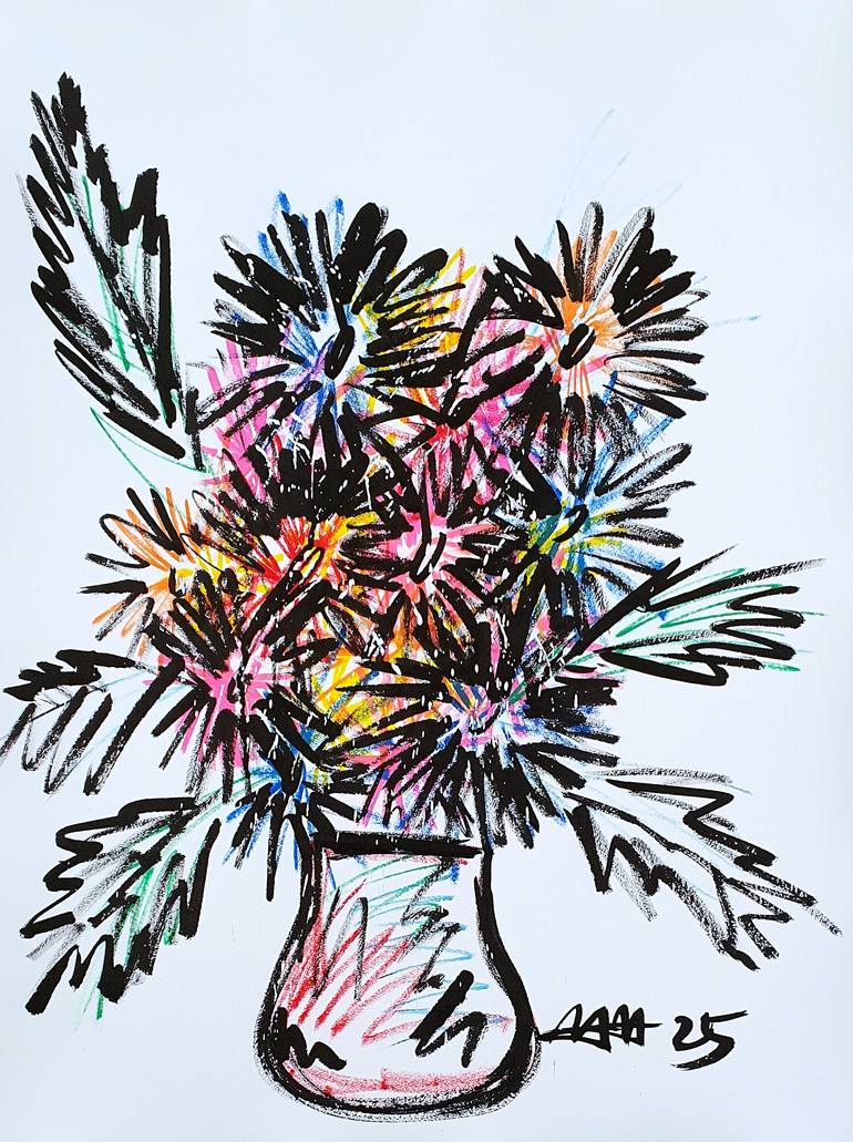 Original Street Art Graffiti Painting by Mister Artsy Streetart Tags Urban Abstract Pop Tag