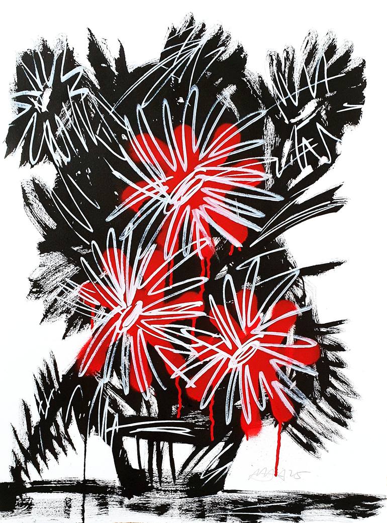 Original Street Art Graffiti Painting by Mister Artsy Streetart Tags Urban Abstract Pop Tag