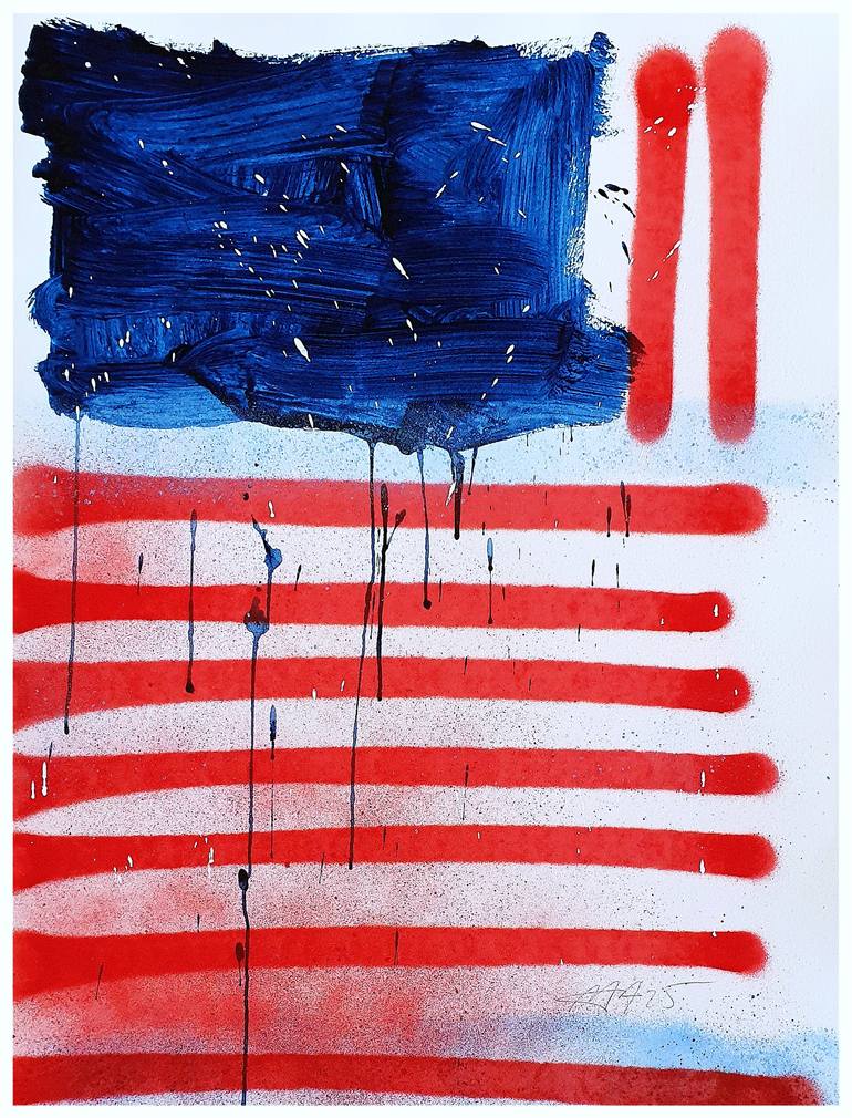 Original Street Art Graffiti Painting by Mister Artsy Streetart Tags Urban Abstract Graffiti Tag