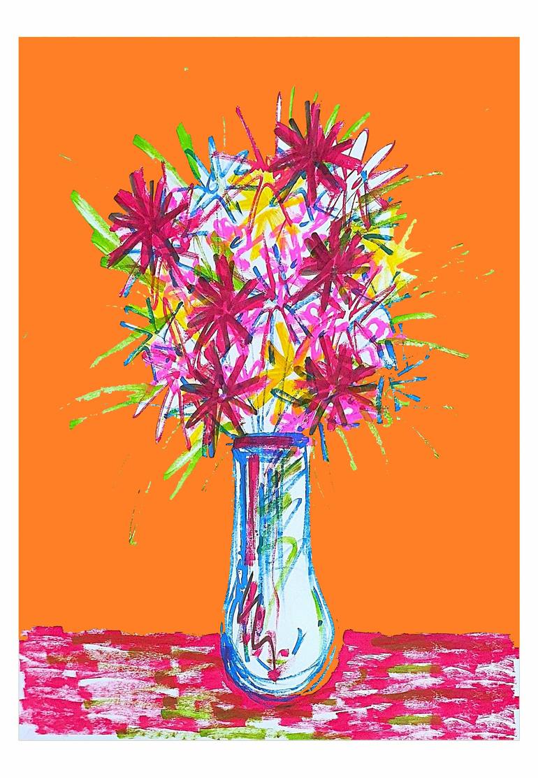 Original Street Art Graffiti Printmaking by Mister Artsy Streetart Tags Urban Abstract Graffiti Tag