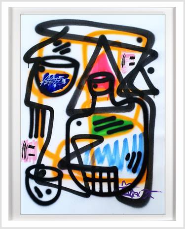 Original Street Art Graffiti Paintings by Mister Artsy Streetart Tags Urban Pop Graffiti Tags