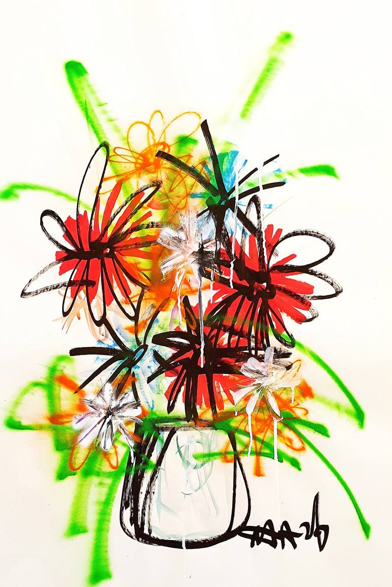 Original Street Art Graffiti Painting by Mister Artsy Graffiti Abstract Tags Streetart Amsterdam Pop