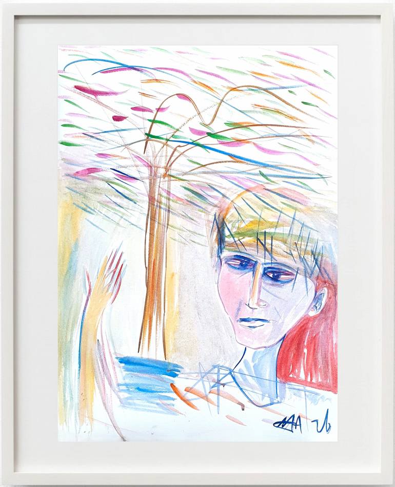 Original Graffiti Painting by Mister Artsy Graffiti And Streetart Amsterdam | Abstract Art on Paper | Wind Movers set