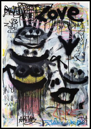 Original Abstract Graffiti Paintings by Mister Artsy Graffiti and Street PoP shop Amsterdam