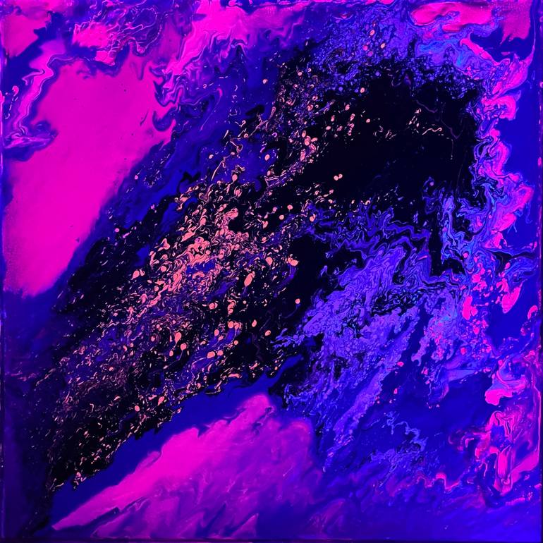 Original Abstract Expressionism Abstract Painting by Craig Garner