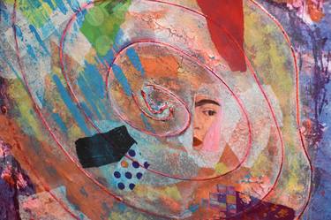 Original Abstract Collage by Alice Lowe