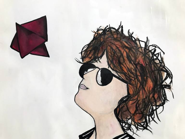 Original Conceptual People Painting by Pablo Martínez