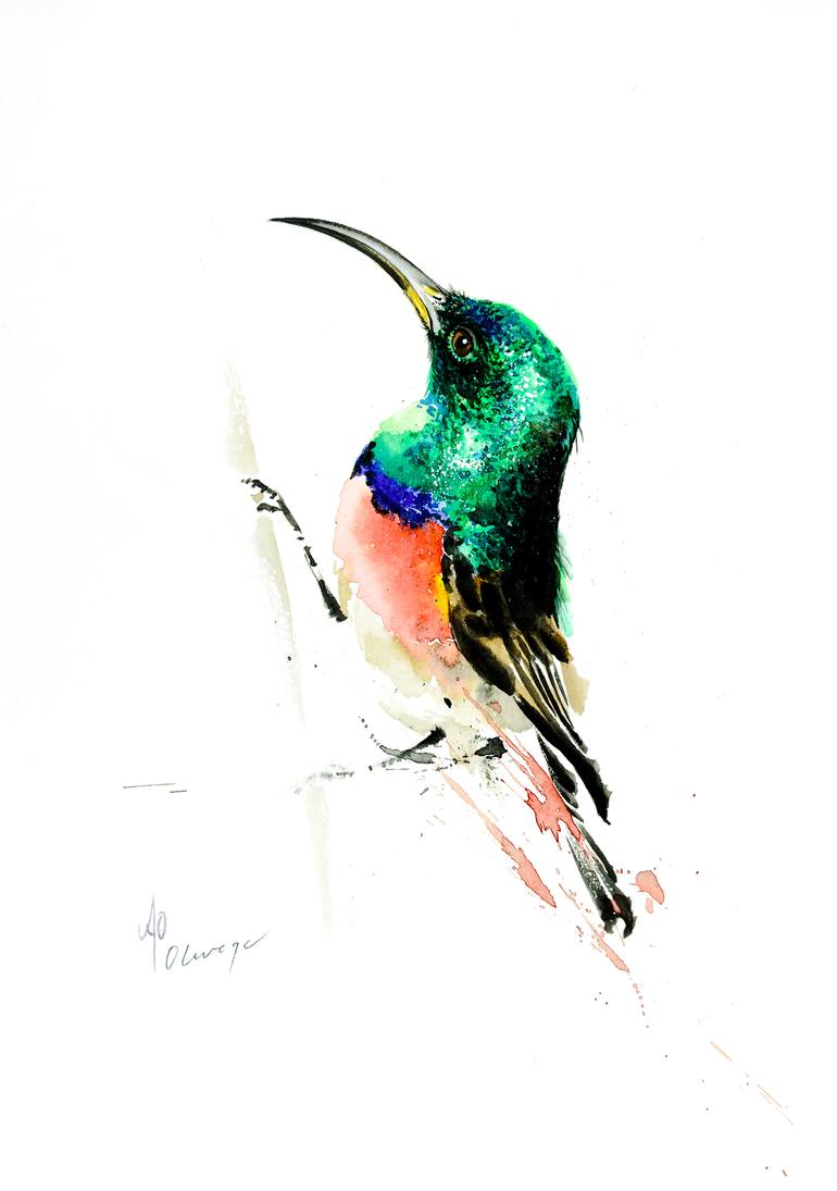 sunbird painting