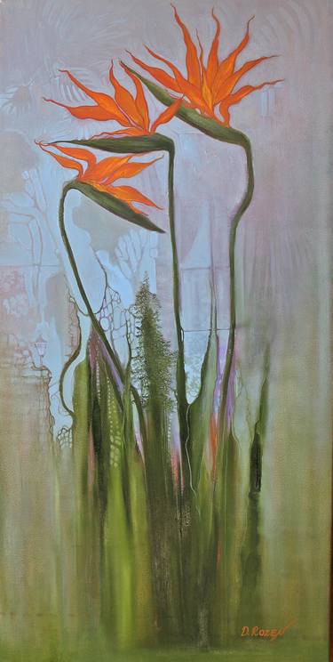 Original Botanic Paintings by Dina Rozen