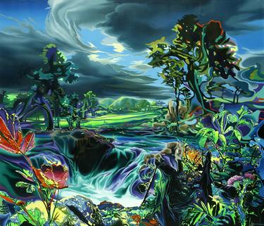 Print of Nature Paintings by Milan Hrnjazovic