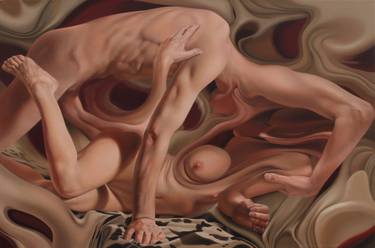 Original Erotic Painting by Milan Hrnjazovic
