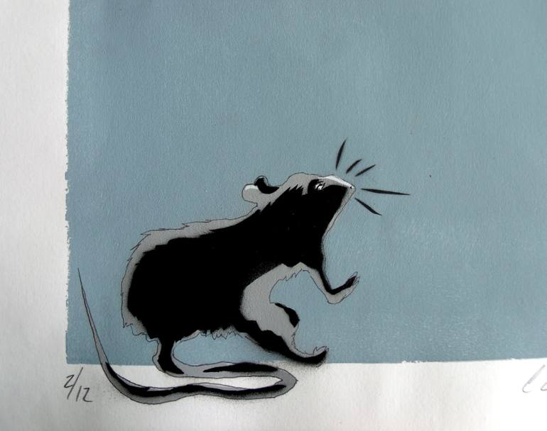 Original Figurative Animal Printmaking by Celestino Neto