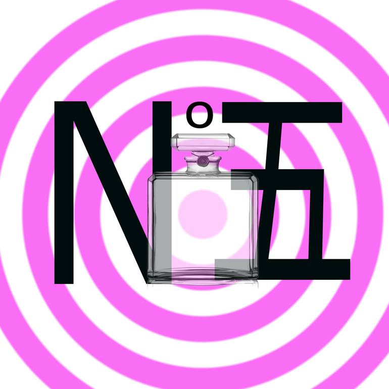 Pink Chanel No 5 Art Print