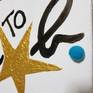 Love her quirky and classic design - some almost child-like. do you know she also owns a film production company?
I decided to replicate her signature use of STAR icon and create this fun piece " A STAR TO BE "
Materials used:
CANVAS, ACRYLIC PAINT, METALLIC PAINT, MODELING CLAY, POM POM
