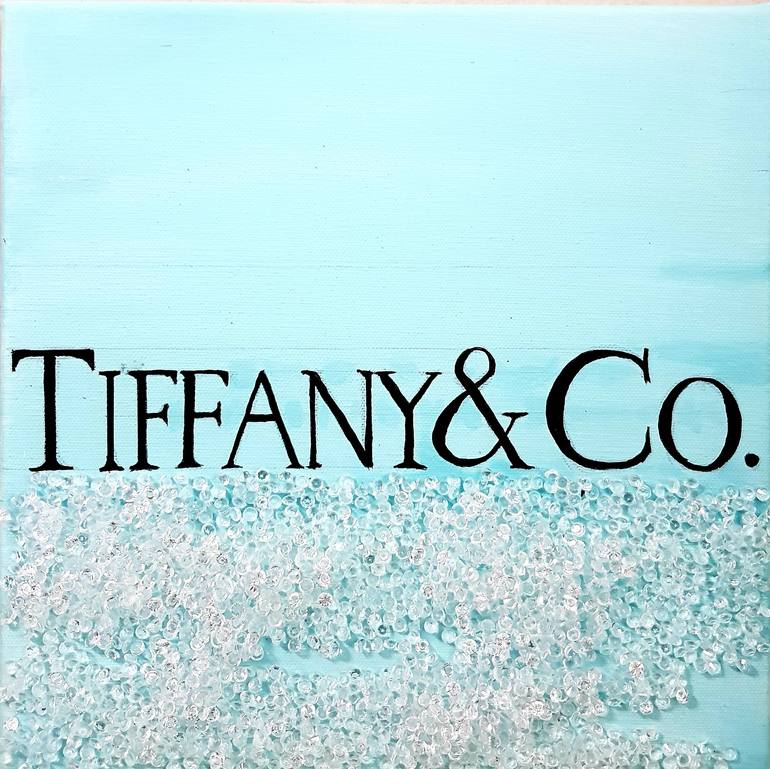 T FOR TIFFANY \u0026 CO Painting by Danny 