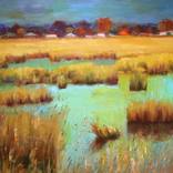 Yellow reed by Vyrvich Valentin