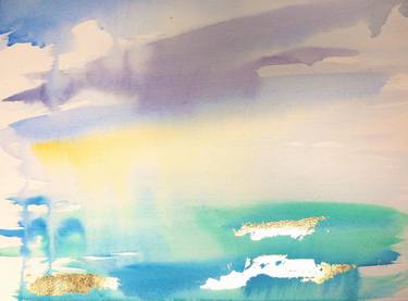 Original Abstract Seascape Paintings by Sarah-Cate Blake