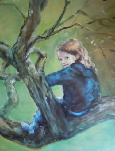 Original Figurative Children Paintings by Teresa Knight