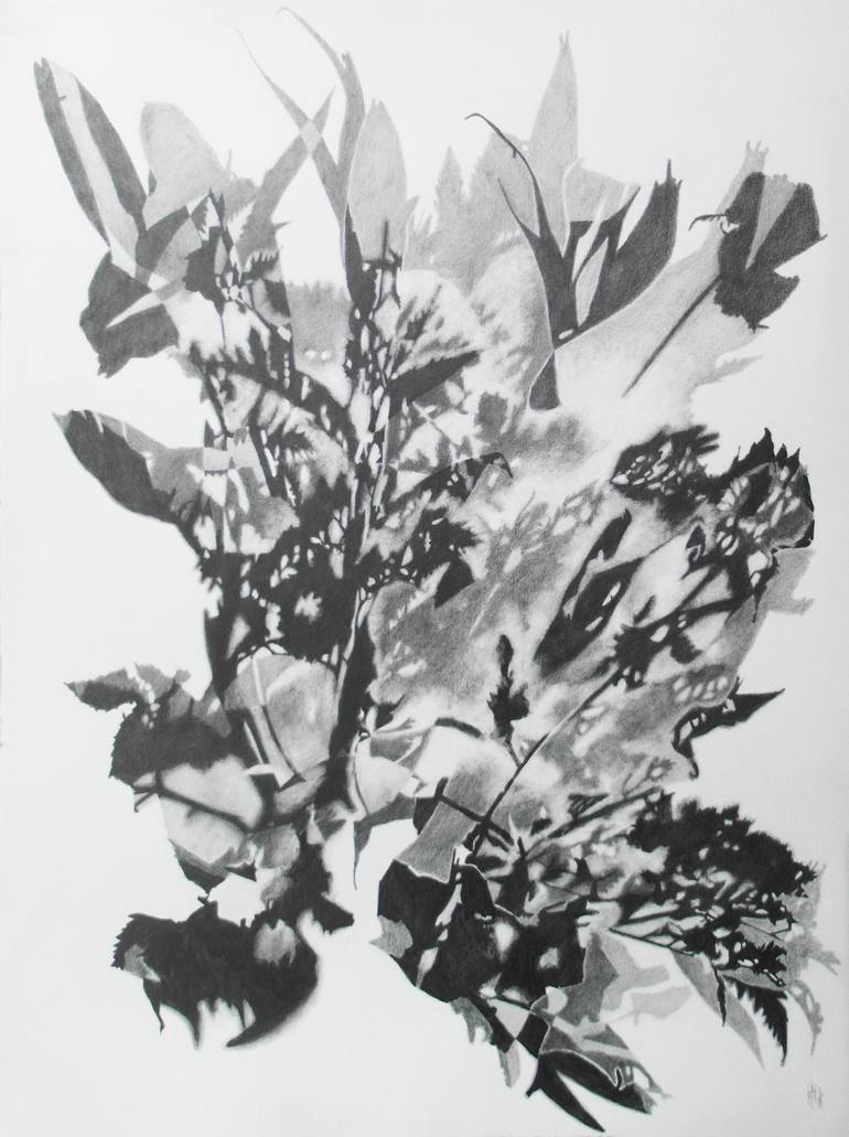 SHADOWS 23 Drawing by Agnès Antonio | Saatchi Art