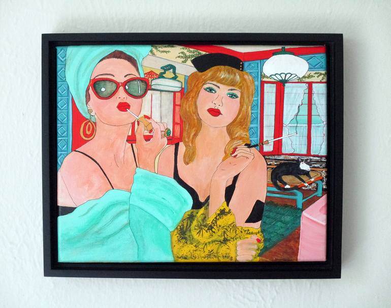 Original Contemporary Women Painting by Audrey Breed